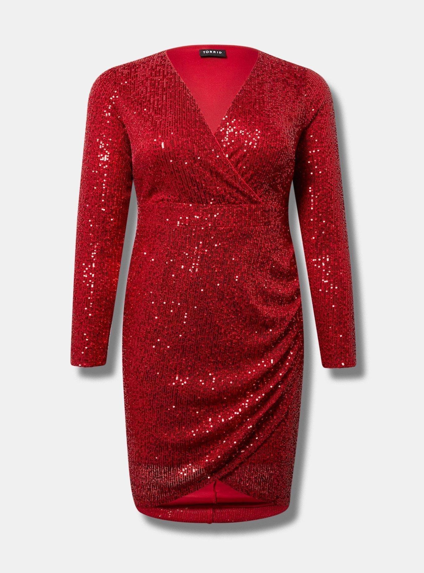 Mini Sequin Mesh Dress