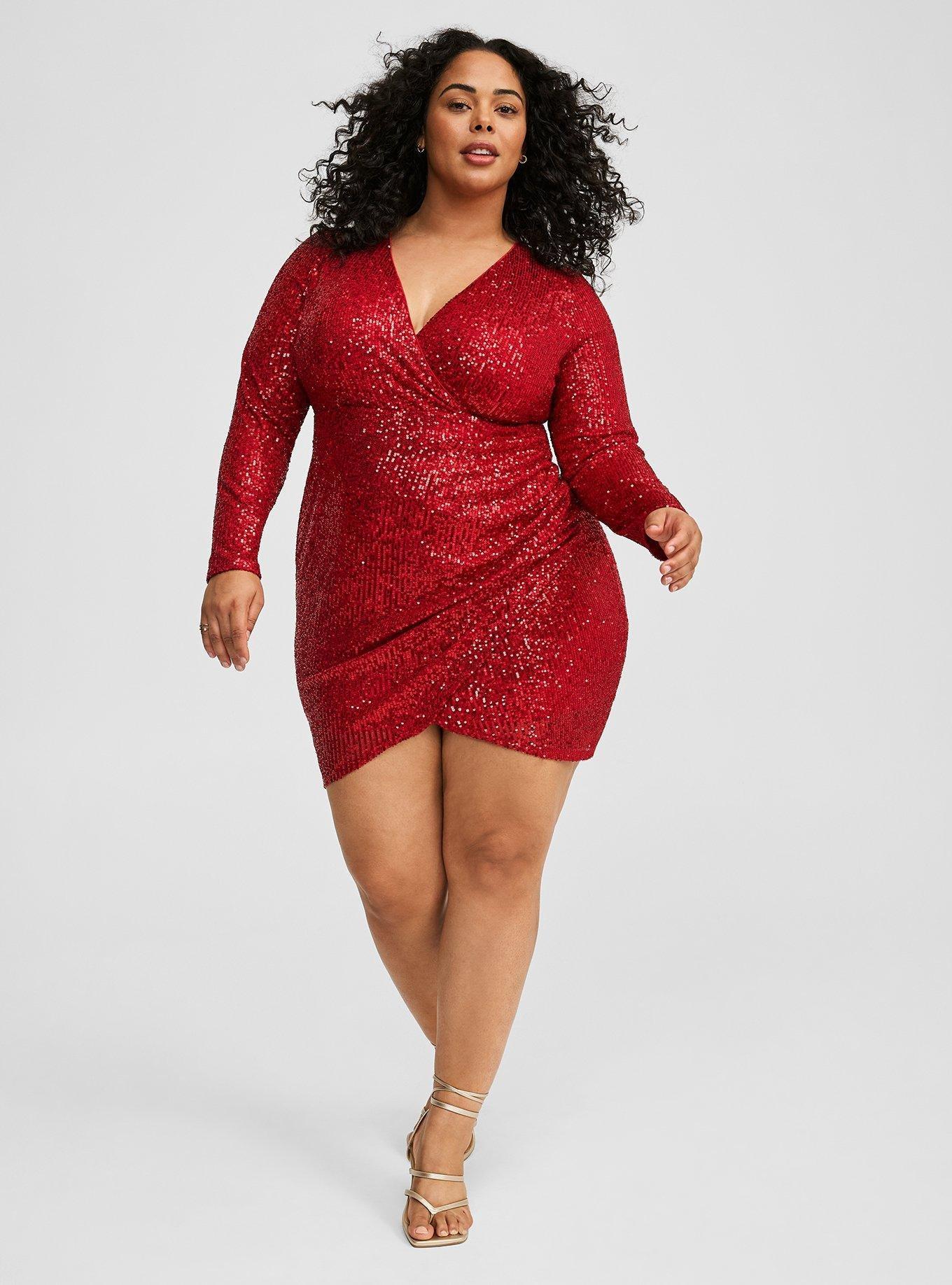 Selling Torrid Red Lace Fit And Flare Stretchy Dress Plus Size 1 1X 14 16 New