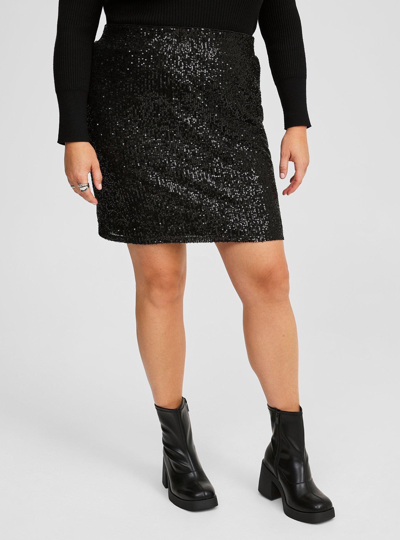 Sequin Mini Skirt