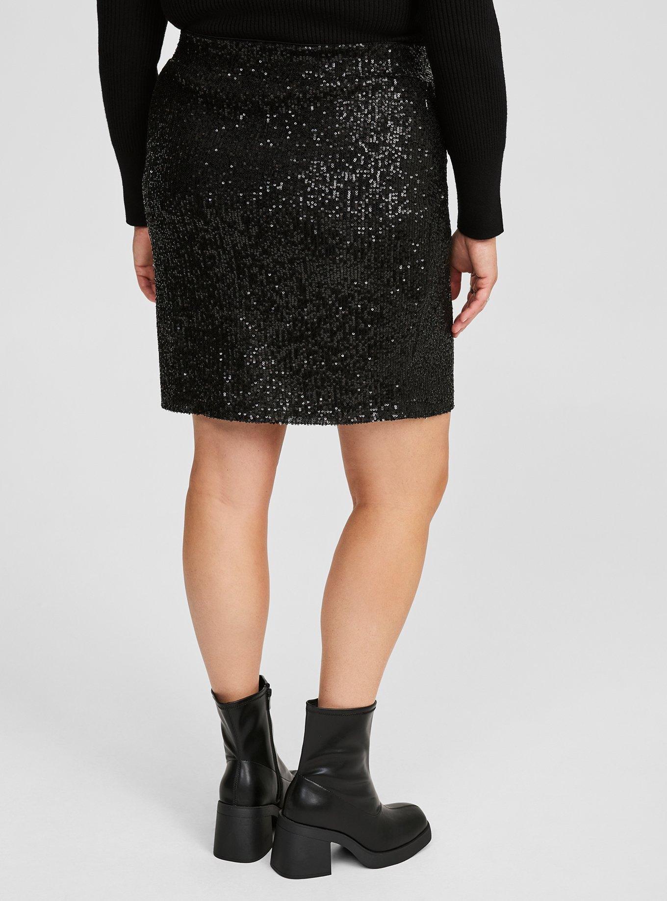 Sequin Mini Skirt