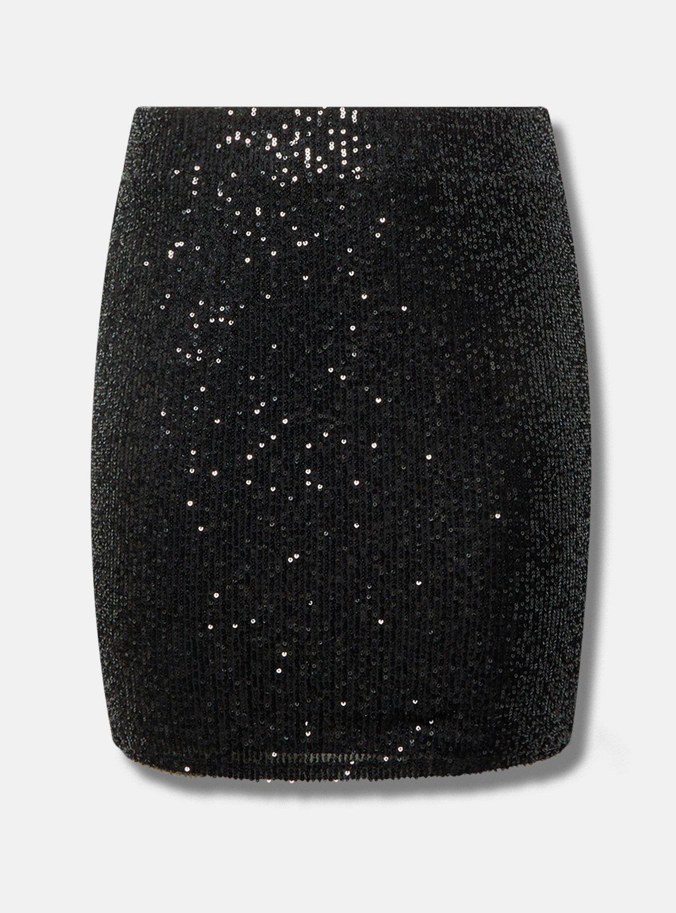 Sequin Mini Skirt