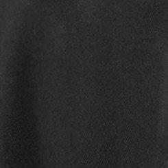 Skater Button-Front Mini Skirt, DEEP BLACK, swatch