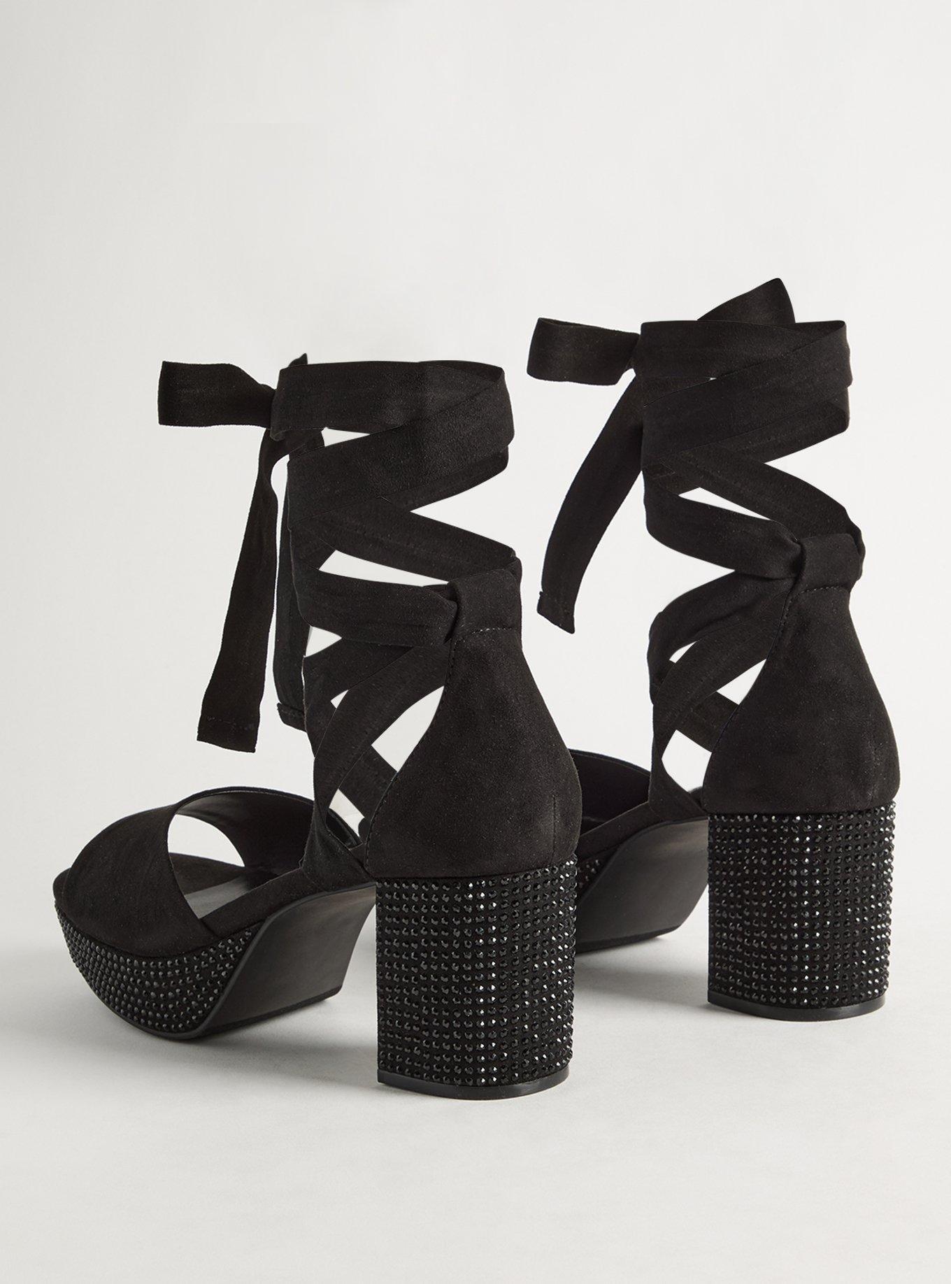 Embellished Platform Heel (WW)