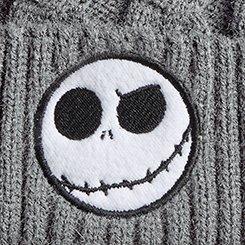 Nightmare Before Christmas Beanie, GREY, swatch