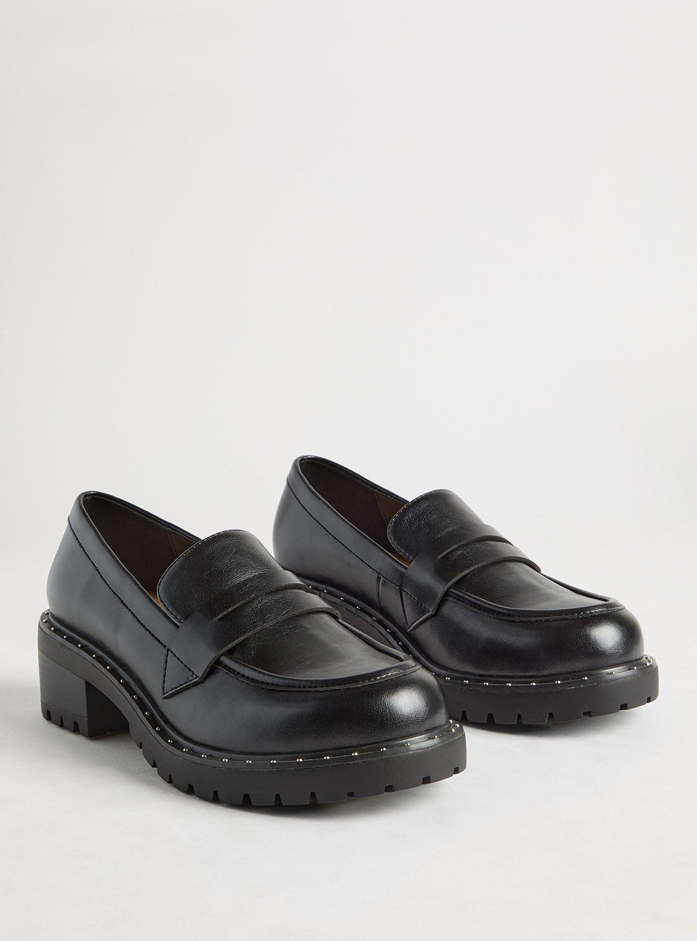 Studded Chunky Loafers (WW)