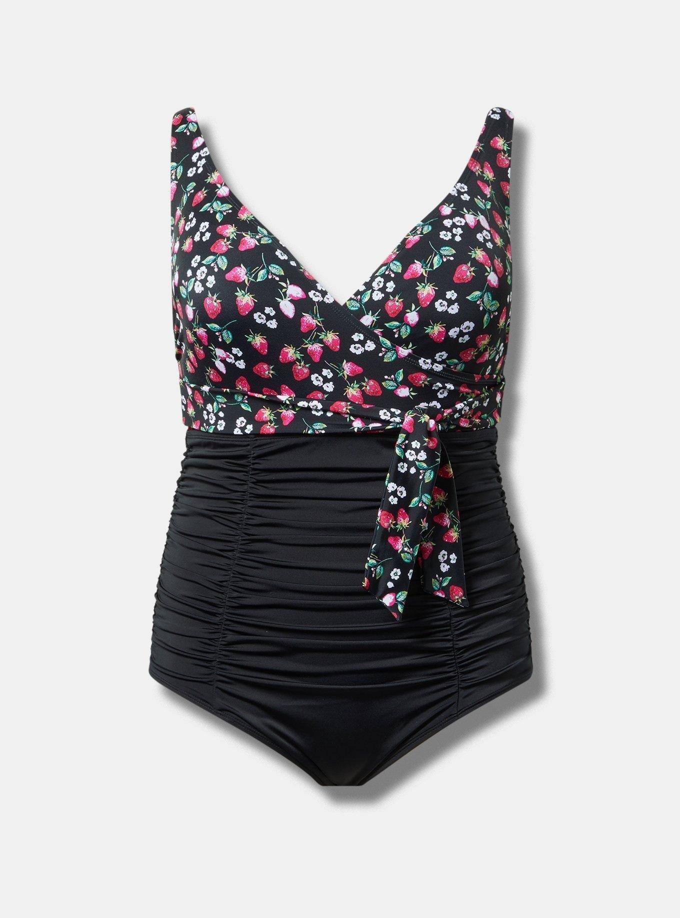 Sunrise Print on Off-White Ruffle-trimmed Swim Set (2 pcs.) Sunrise Print on Off-White Ruffle-trimmed Swim Set (2 pcs.)