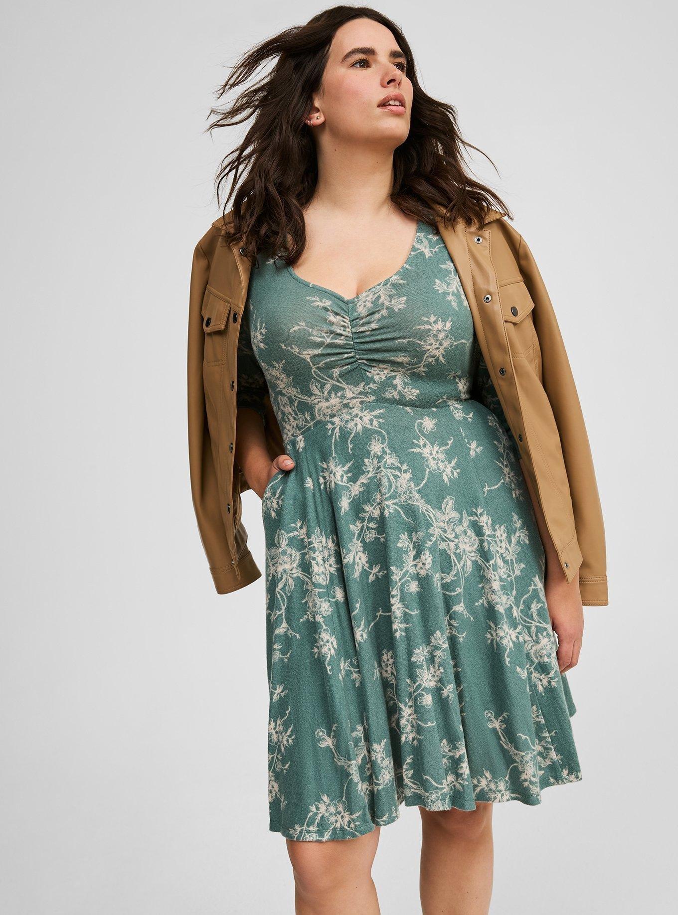 Plus Size - Mini Skater Dress - Torrid