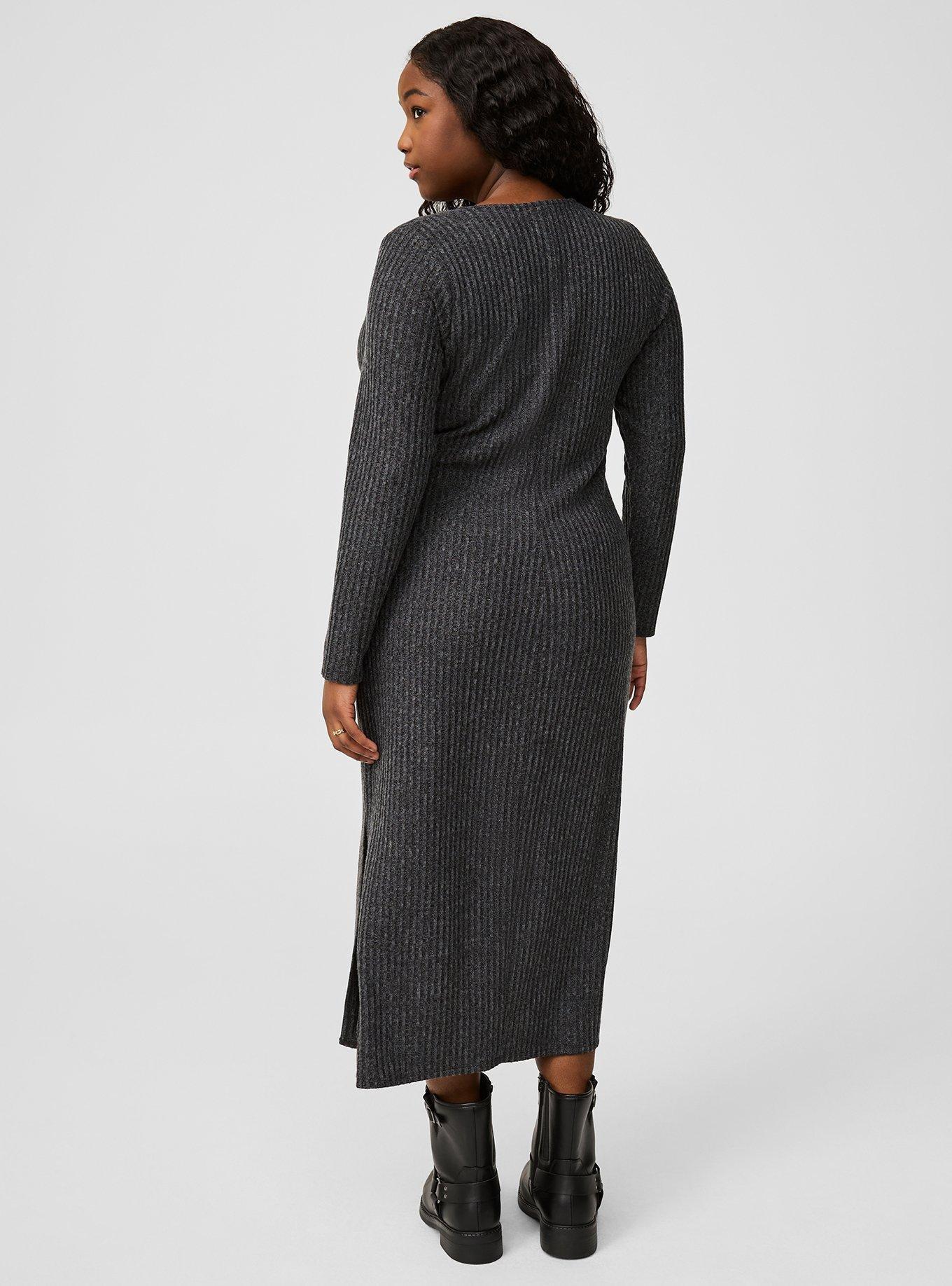 Column Tea Length Dress