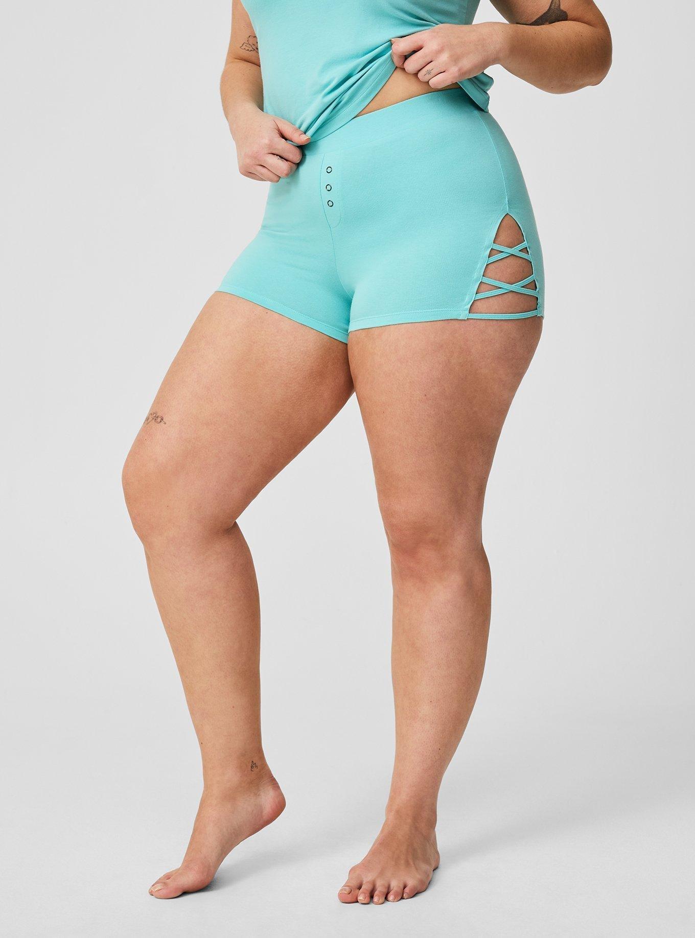 Foxy Lattice Sleep Boyshort