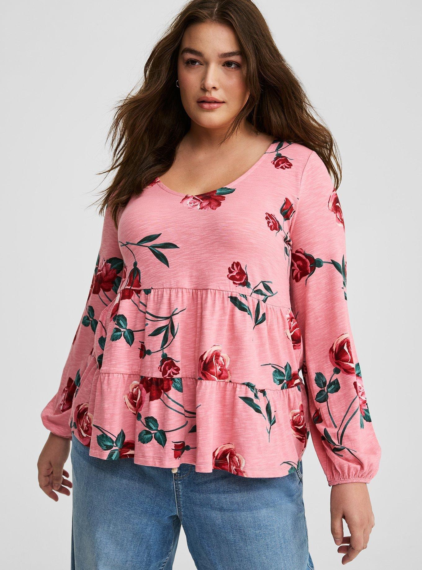 Tiered Long Sleeve Top