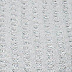 Plus Size Super Soft Plush Waffle Henley Crop Lounge Tank, LIGHTEST HEATHER GREY, swatch