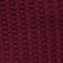 Plus Size Super Soft Plush Waffle Wide-Leg Lounge Pant, MAROON BANNER, swatch