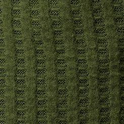 Super Soft Plush Waffle Wide-Leg Lounge Pant, BRONZE GREEN, swatch