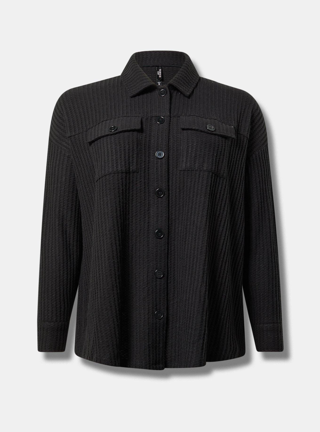 Super Soft Plush Oversized Shacket