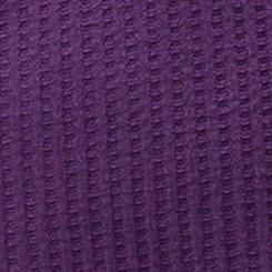Super Soft Plush Waffle Oversized Lounge Shacket, GRAPE ROYALE, swatch