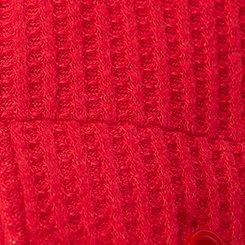 Waffle Oversized Lounge Shacket, URBAN RED, swatch