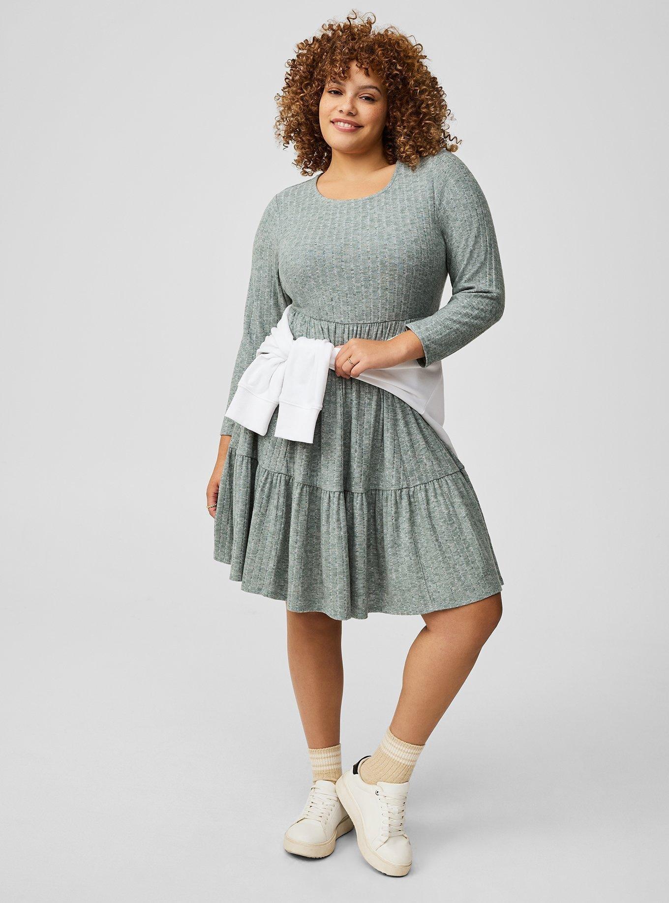 Tiered Skater Mini Dress