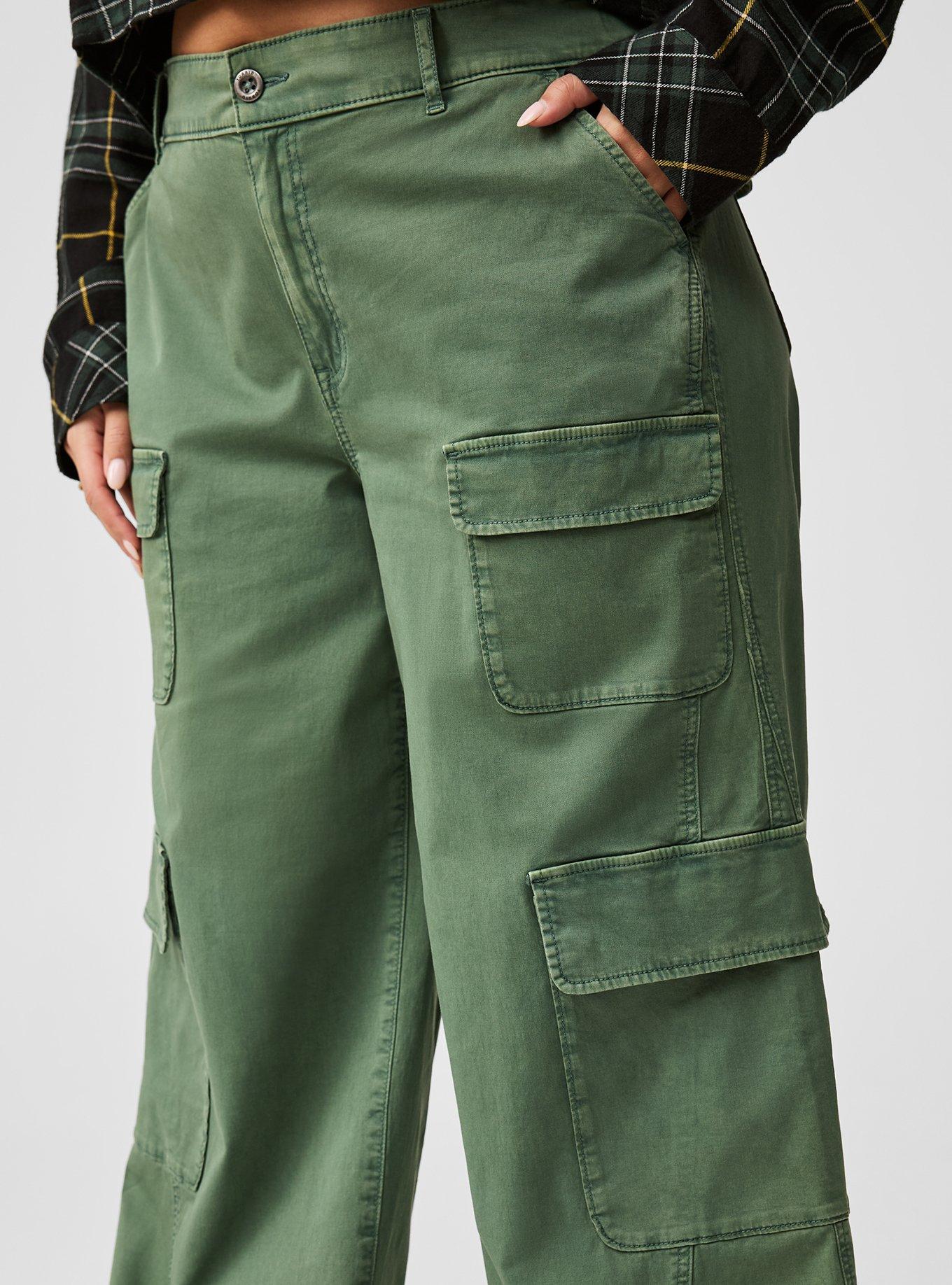 High Rise Baggy Cargo Pant 