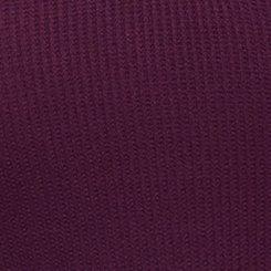 Plus Size Tiered Waffle Knit Mini Dress, POTENT PURPLE, swatch