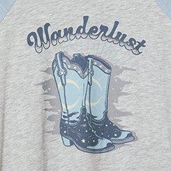 Plus Size Wanderlust Classic Fit Tee, LIGHT HEATHER GREY, swatch