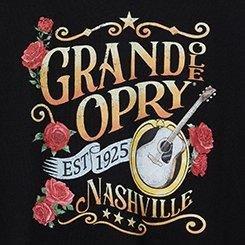 Grand Ole Opry Classic Fit Tee, DEEP BLACK, swatch