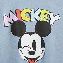 Disney Mickey Mouse Classic Fit Sweatshirt , DUSTY BLUE, swatch