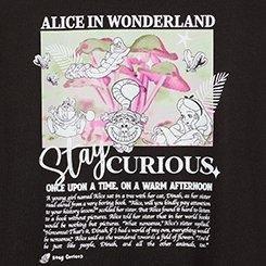 Disney Alice in Wonderland Classic Fit Tee, DEEP BLACK, swatch