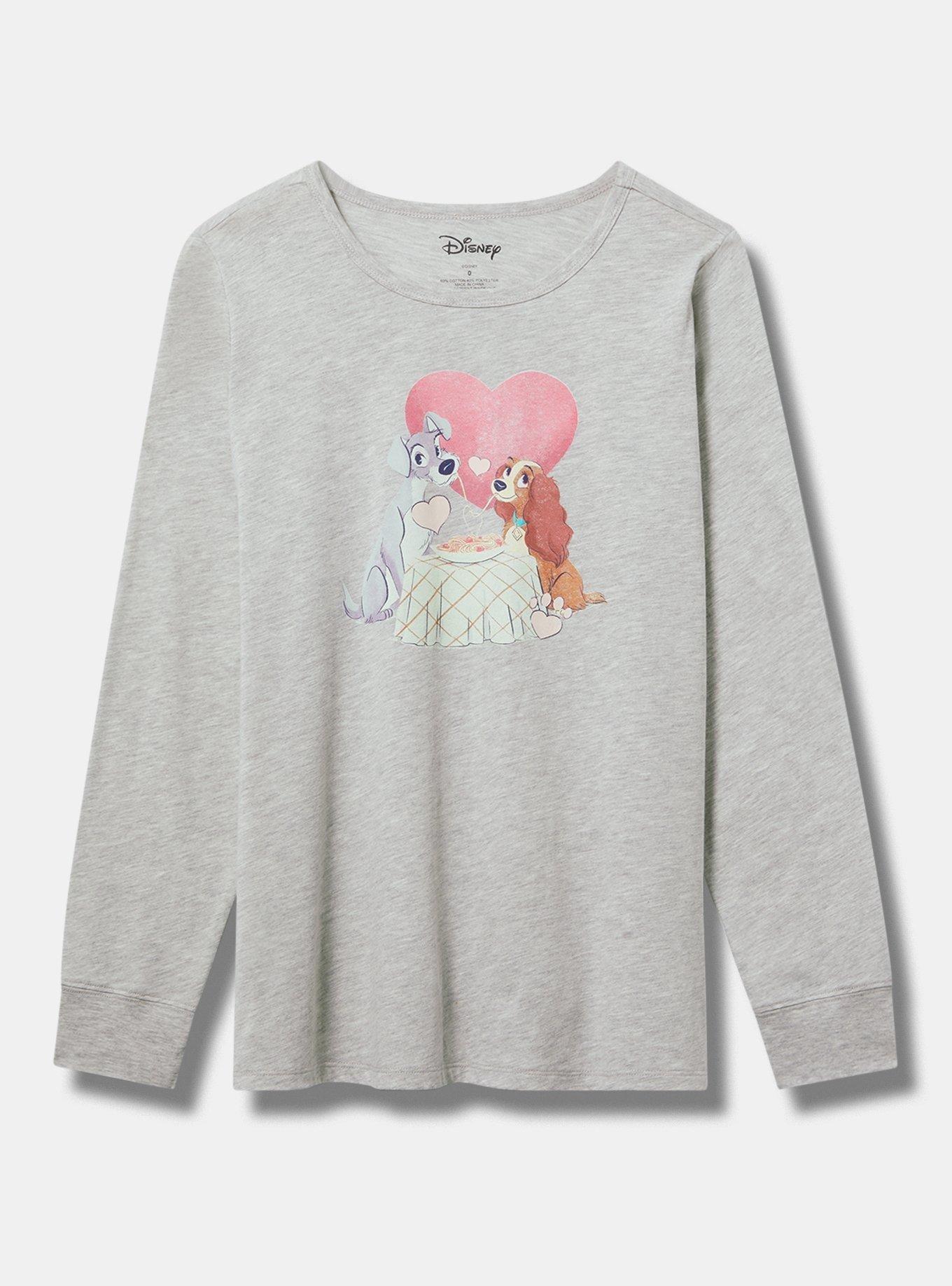 トップス Disney collection lady fake long tee Plus Size - Disney Lady and The Tramp Classic Fit Tee - Torrid