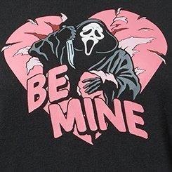 Scream Be Mine Classic Fit Hoodie , DEEP BLACK, swatch