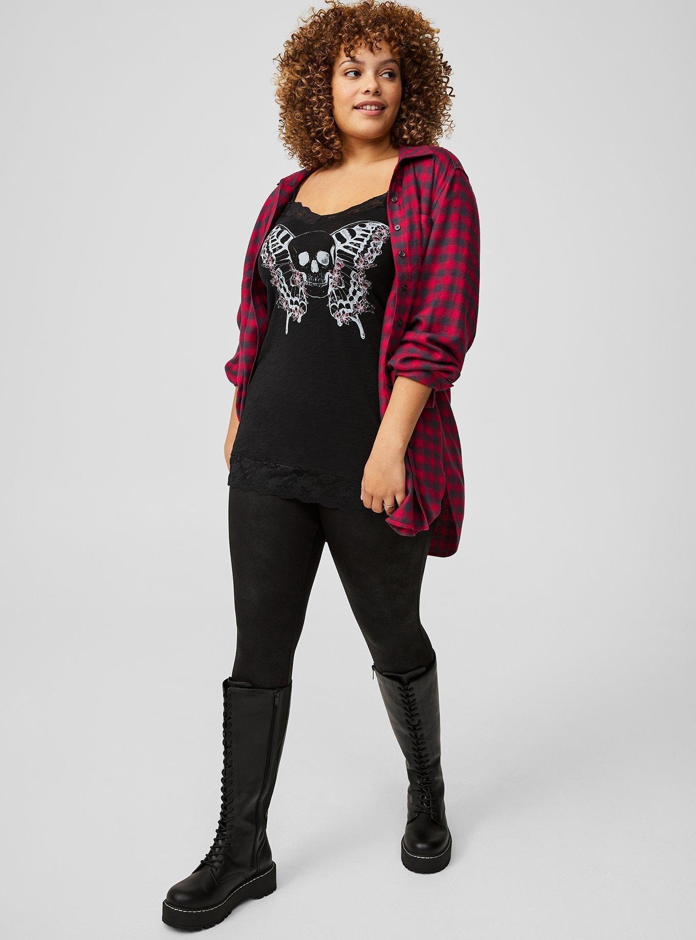 Plus Size - Full Length Signature Waist Foil Print Legging - Torrid