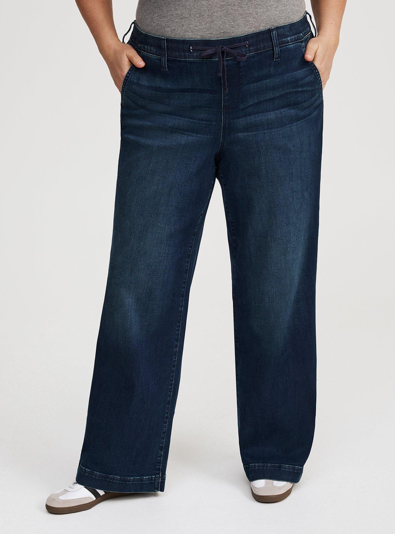 Weekend Wide-Leg Mid-Rise Jean