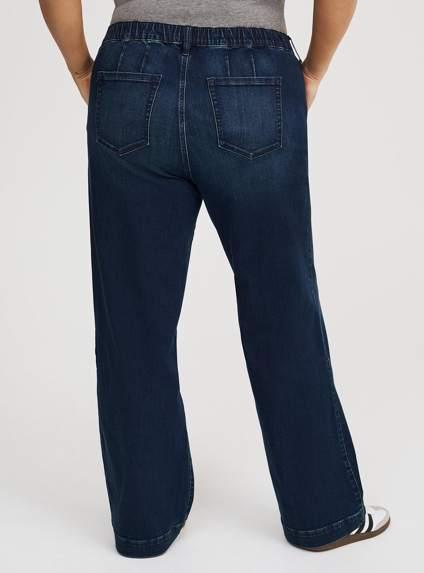 Weekend Wide-Leg Mid-Rise Jean