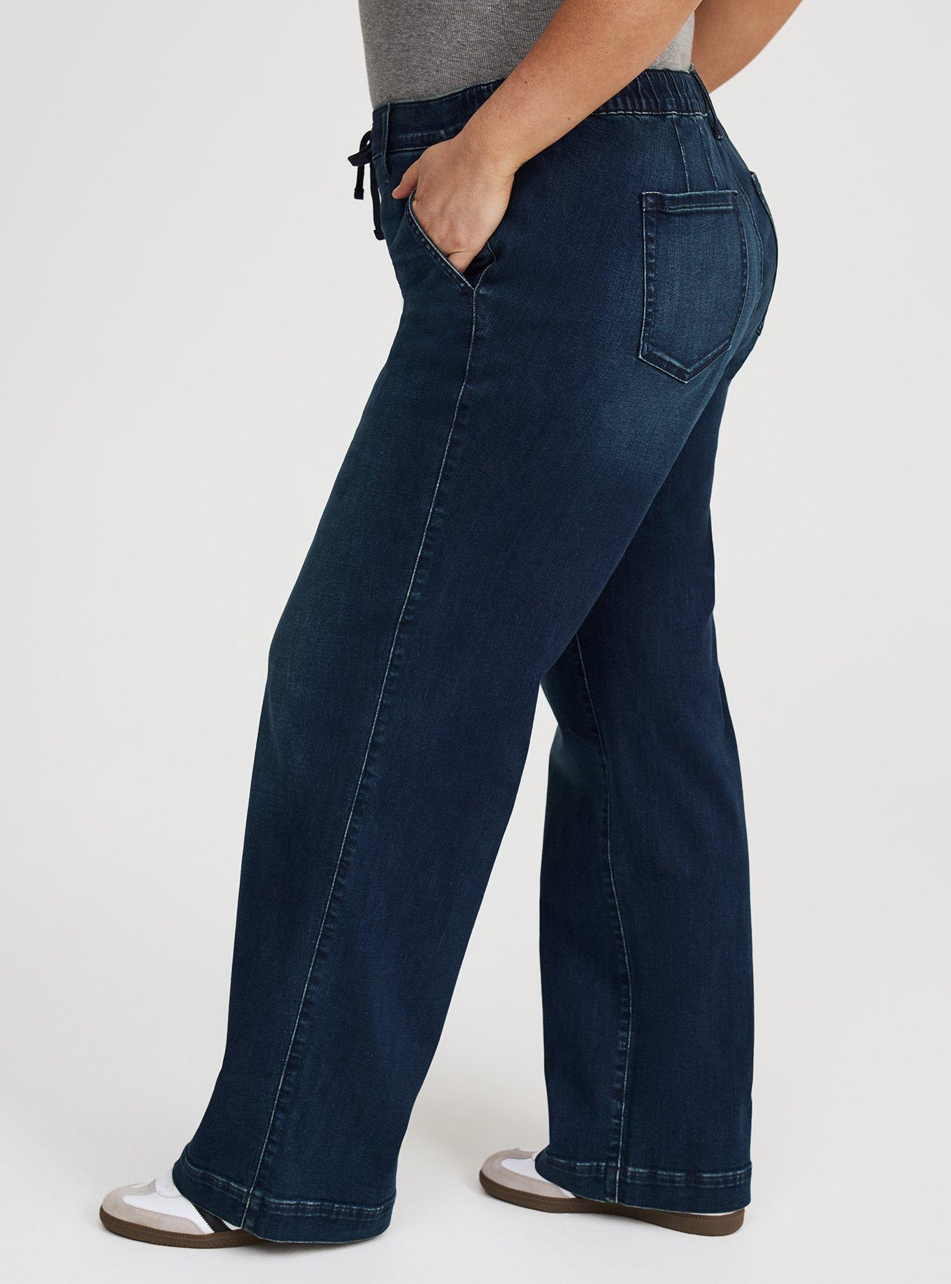 Weekend Wide-Leg Mid-Rise Jean