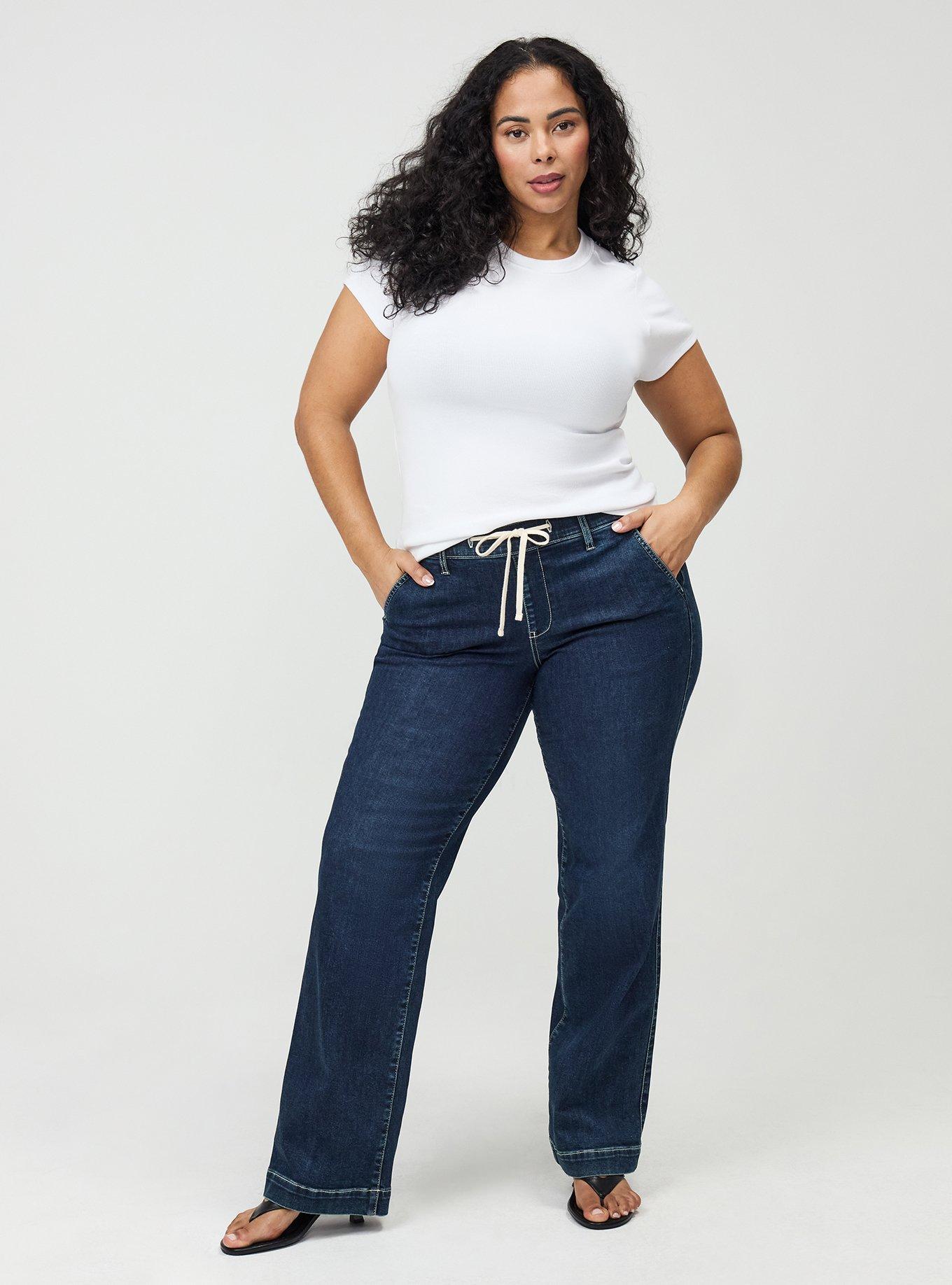 Weekend Wide-Leg Mid-Rise Jean, LEO, alternate
