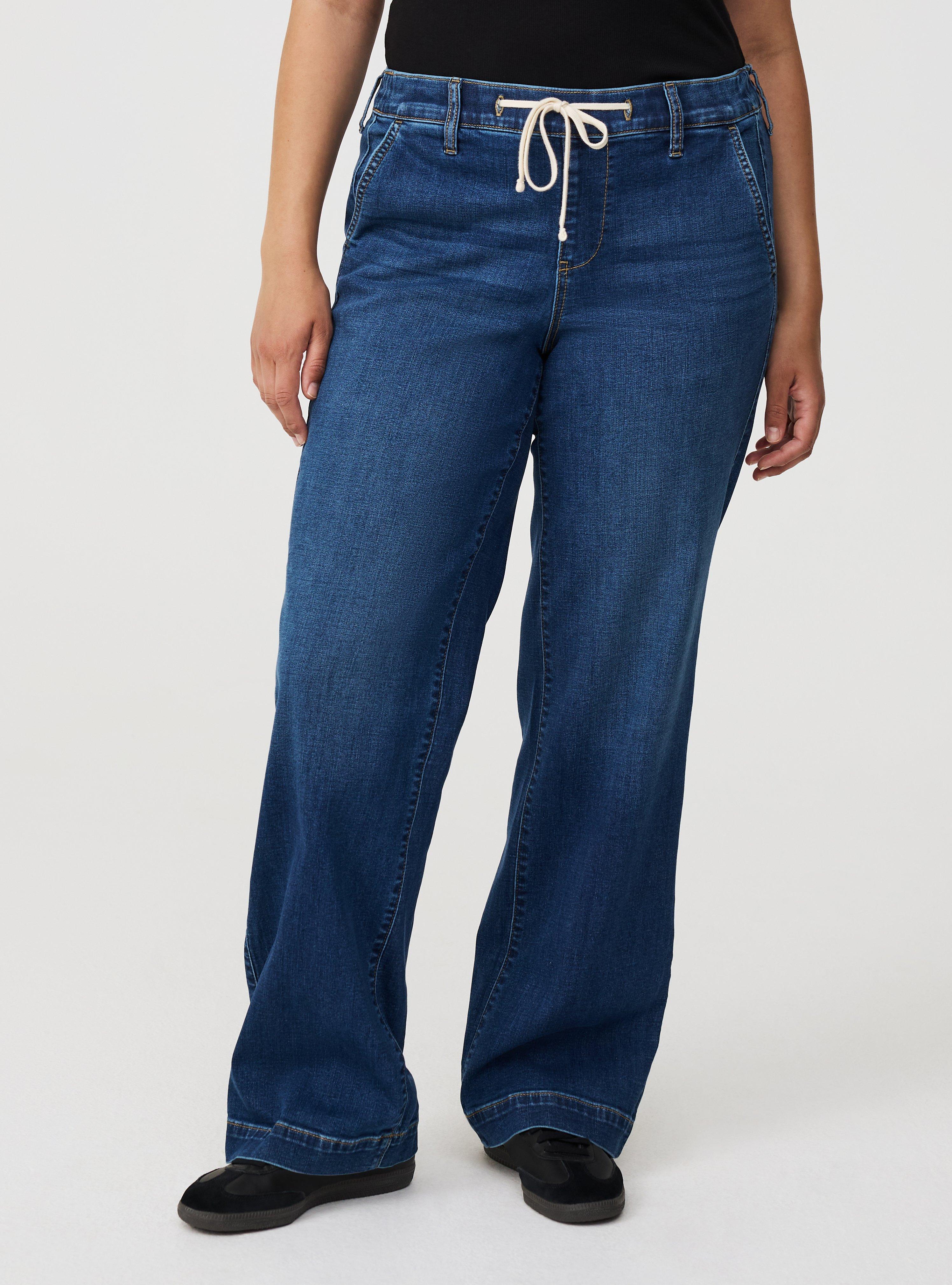 Weekend Wide-Leg Mid-Rise Jean