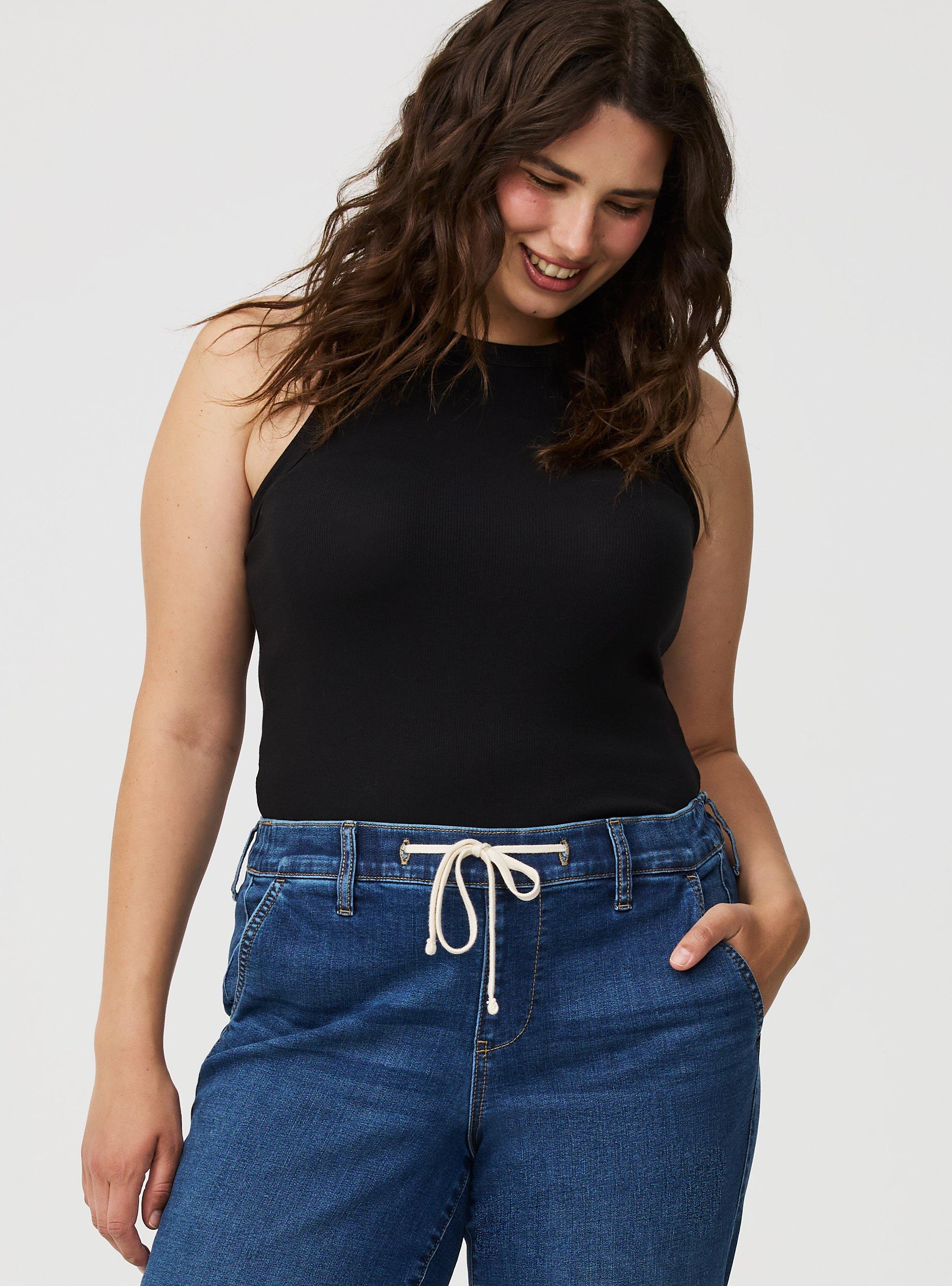 Weekend Wide-Leg Mid-Rise Jean