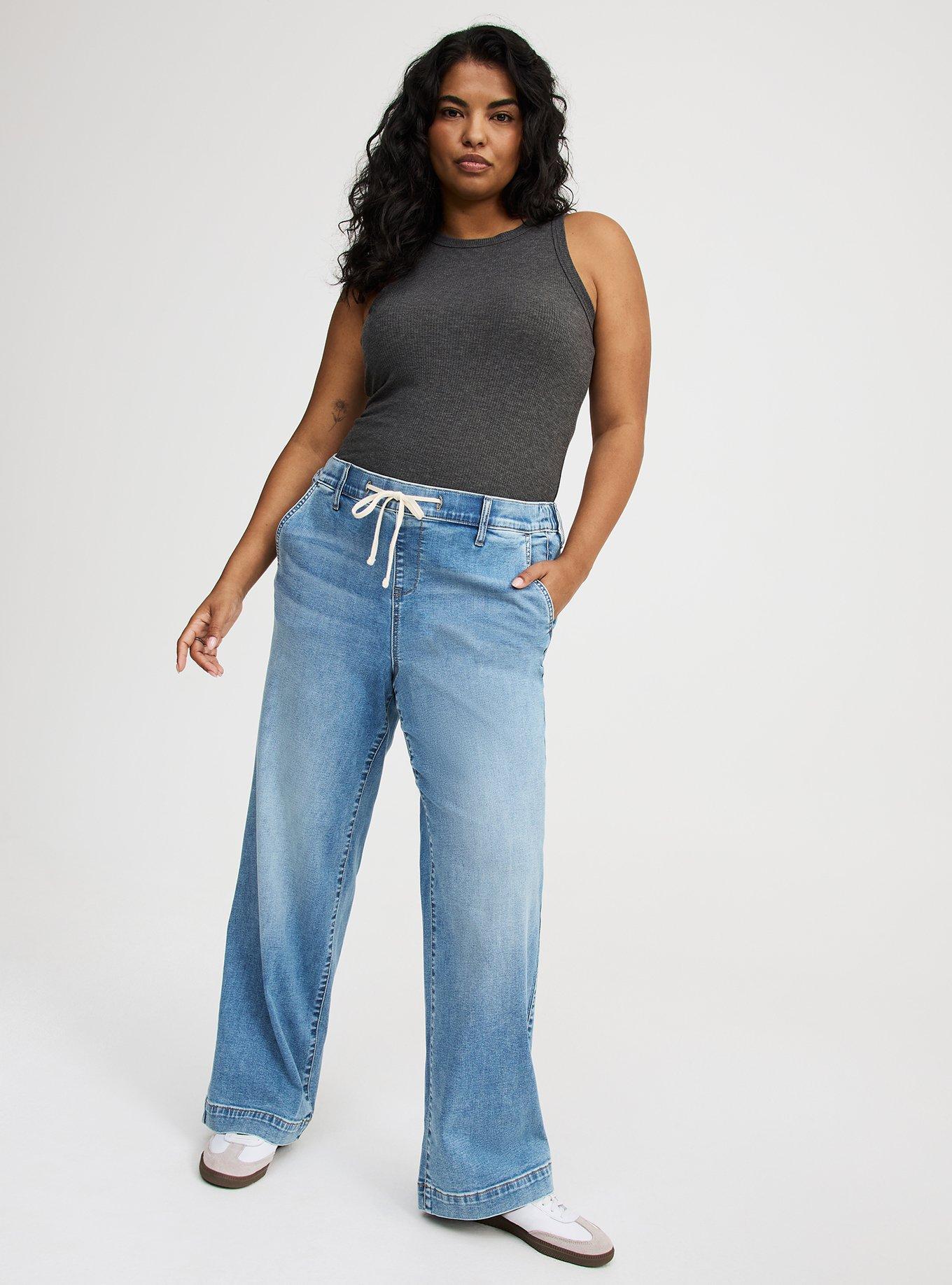 Weekend Mid-Rise Wide Leg Jean