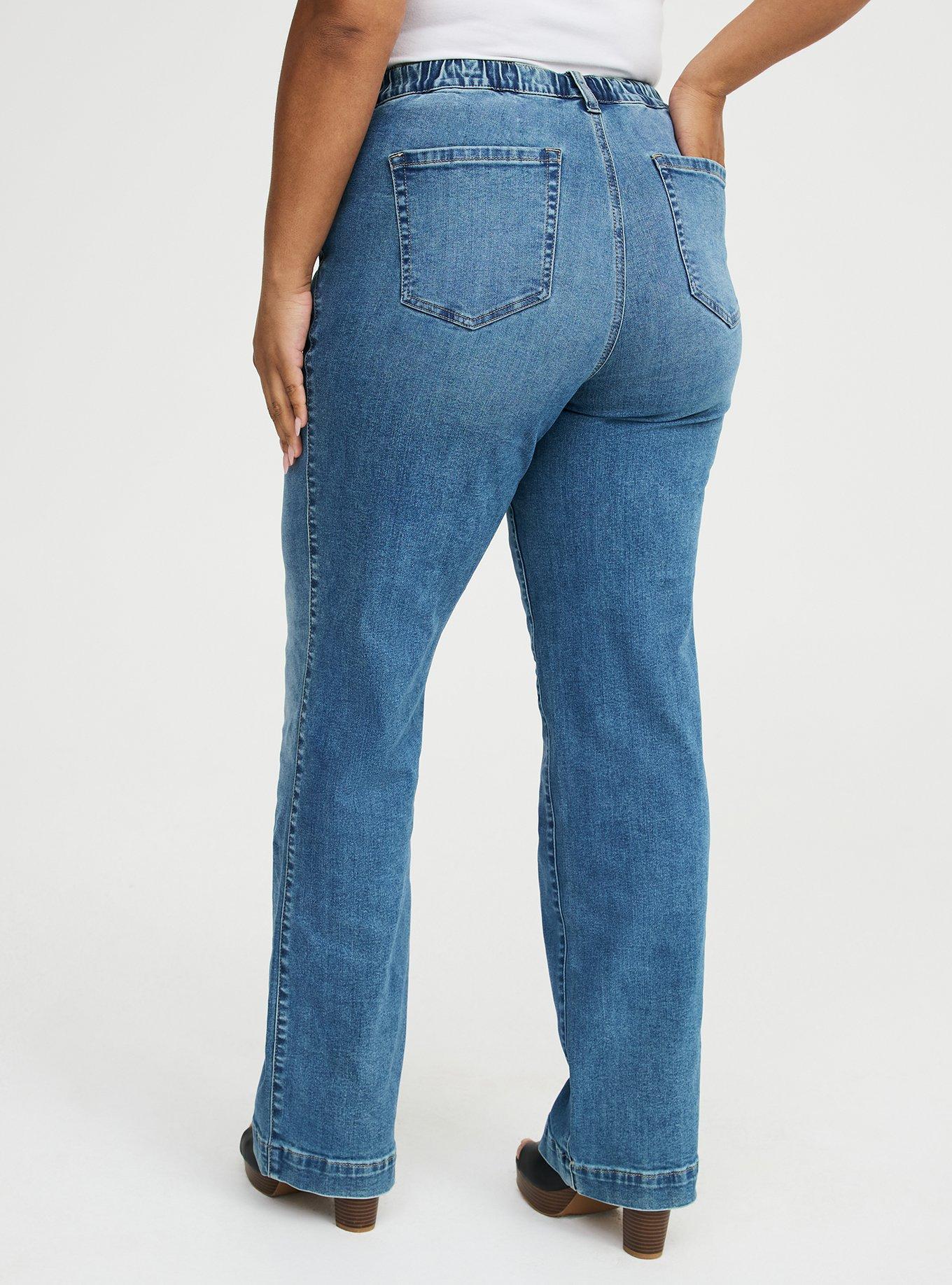 Weekend Wide Leg Mid-Rise Jean, AQUARIUS, alternate