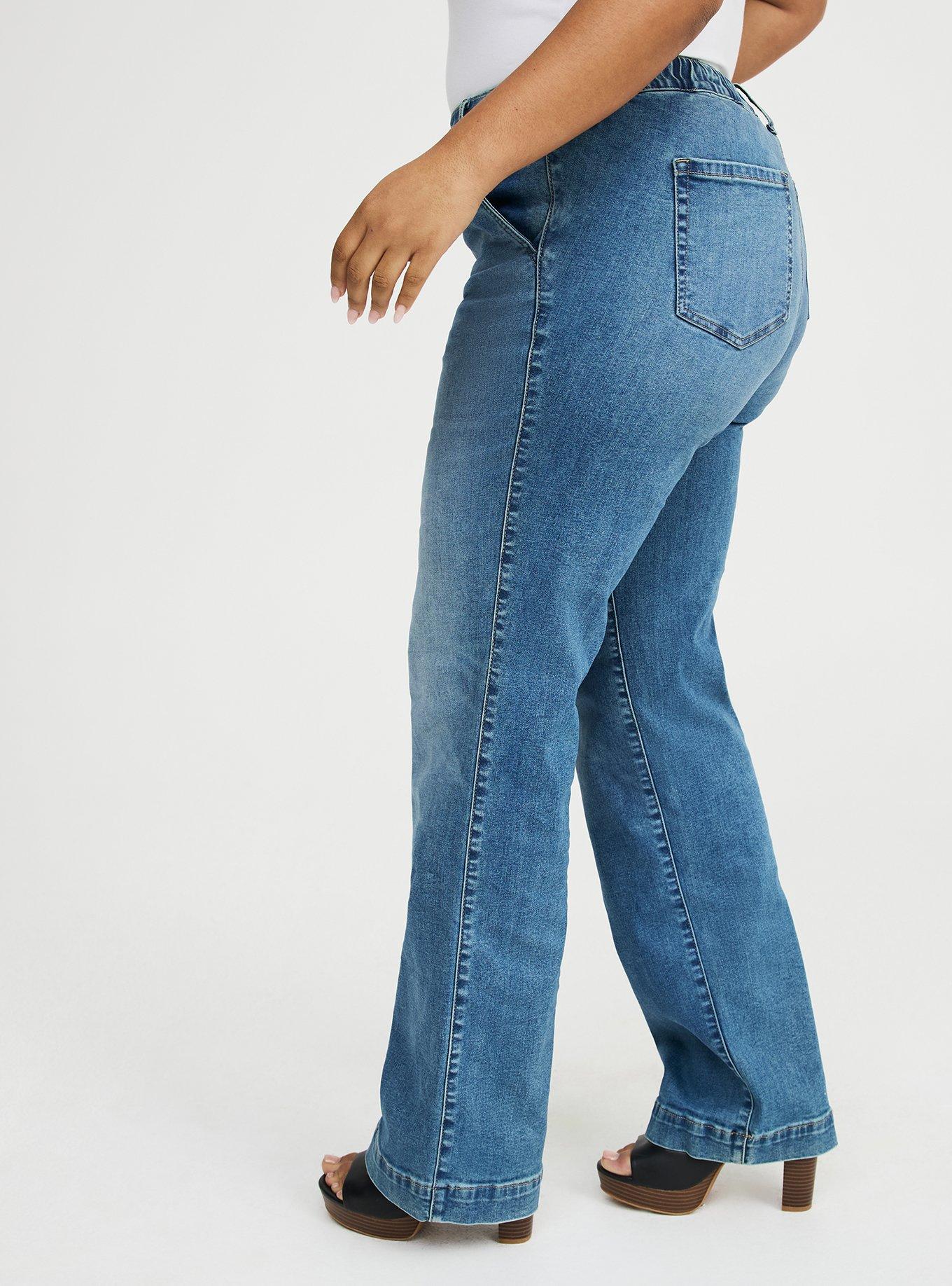 Weekend Wide Leg Mid-Rise Jean, AQUARIUS, alternate