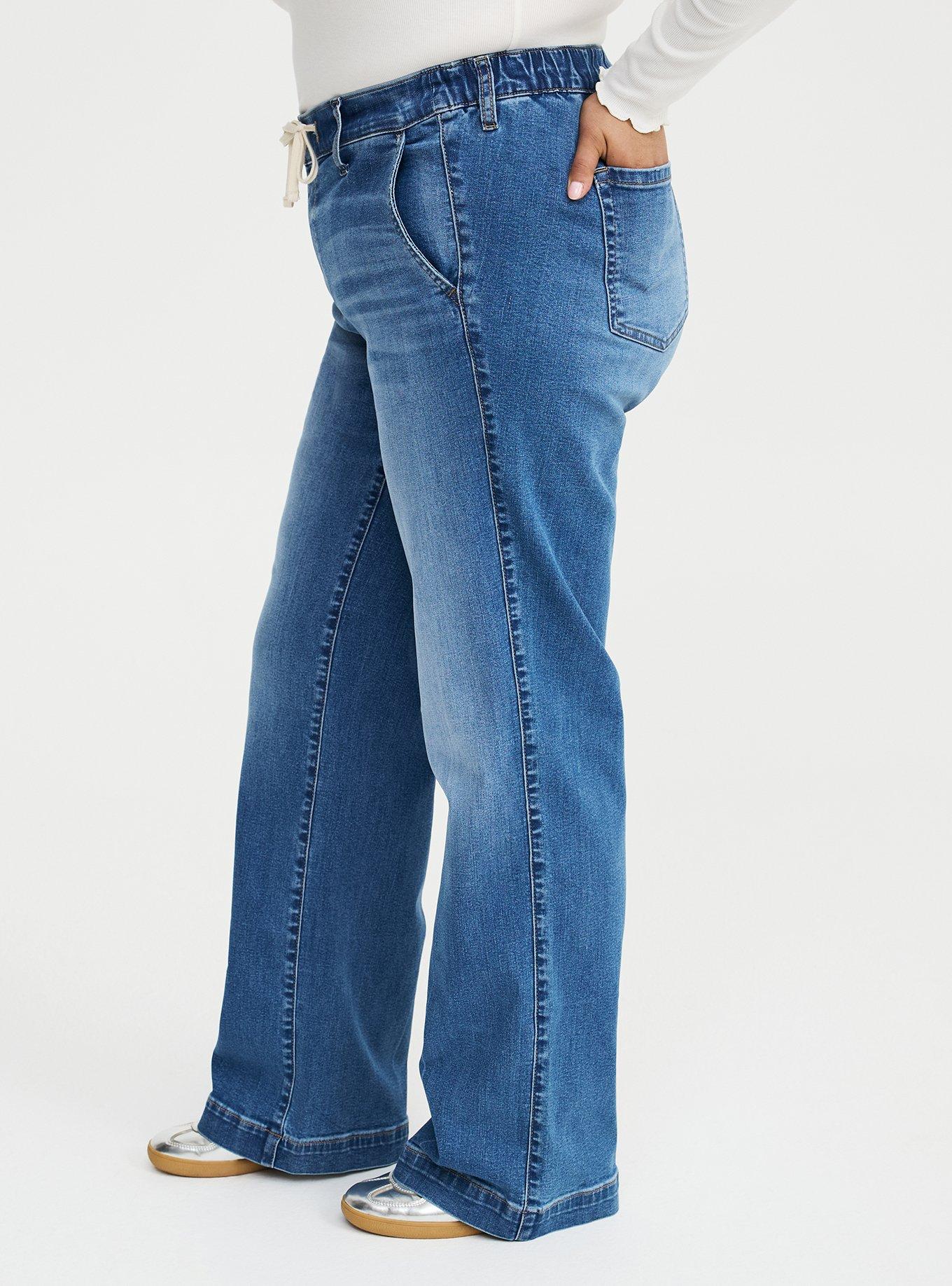Weekend Wide Leg Mid-Rise Jean, SOLAR RETURN, alternate
