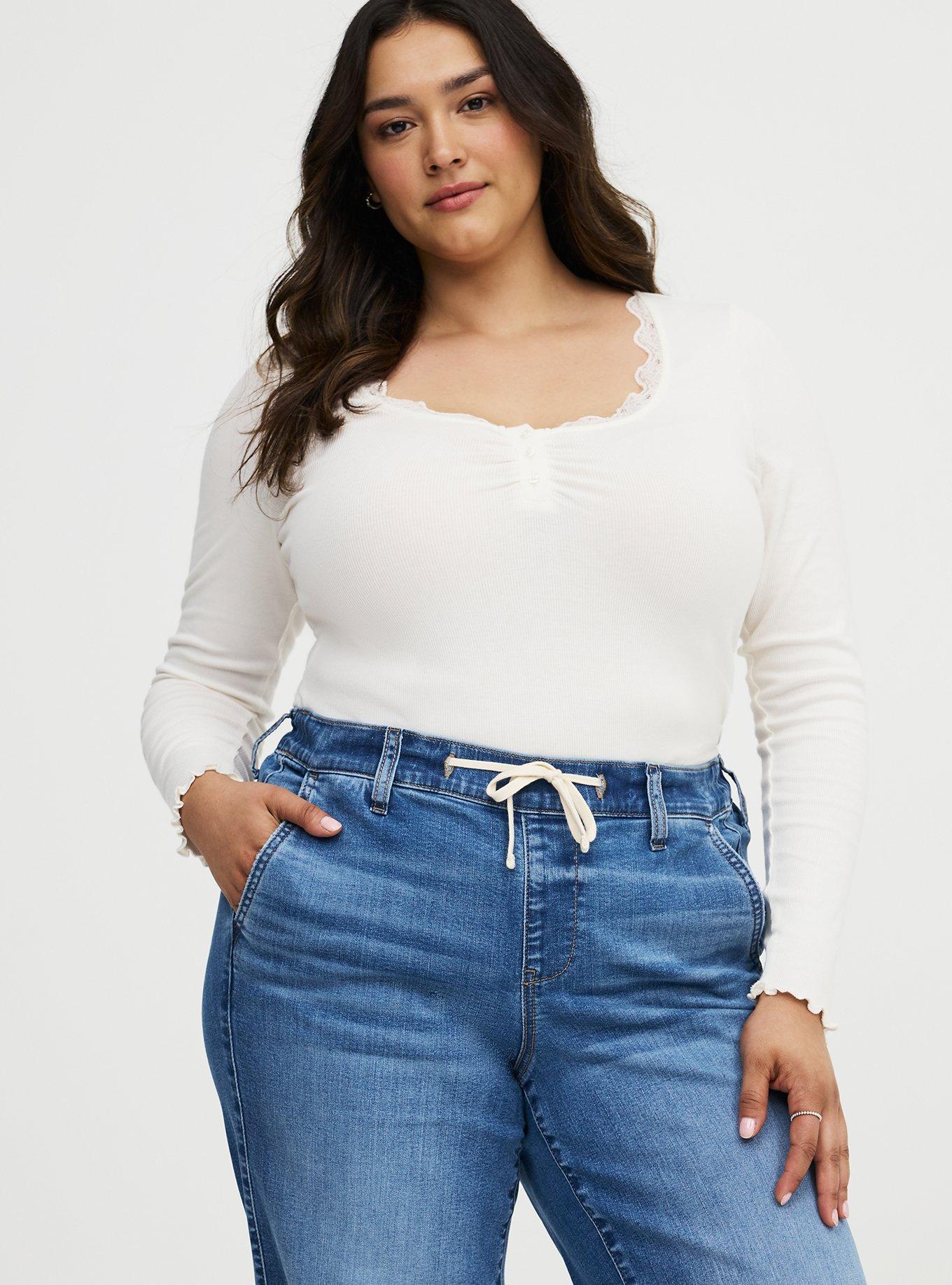 Weekend Wide Leg Mid-Rise Jean, SOLAR RETURN, alternate