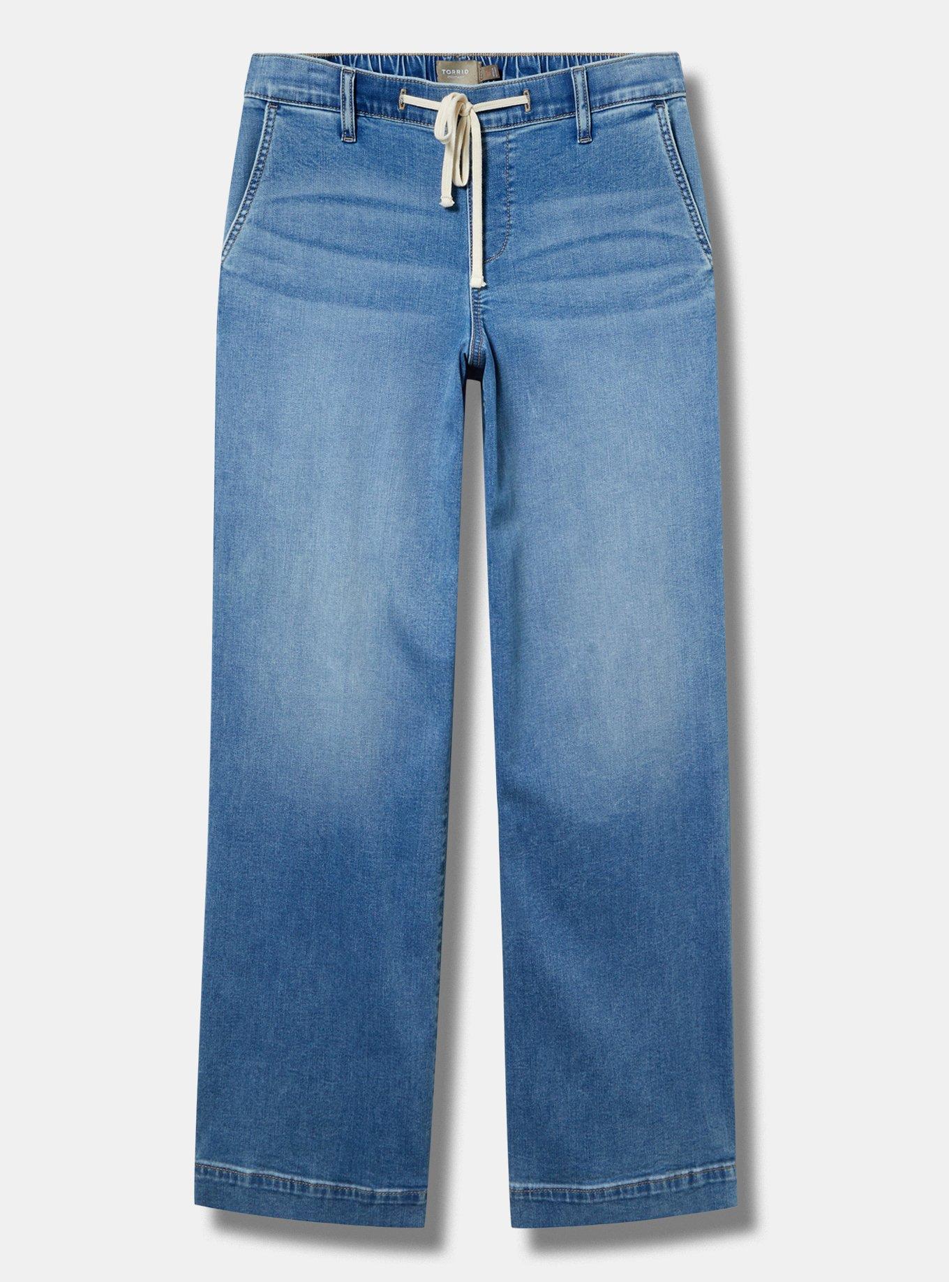 Weekend Wide Leg Mid-Rise Jean, SOLAR RETURN, hi-res