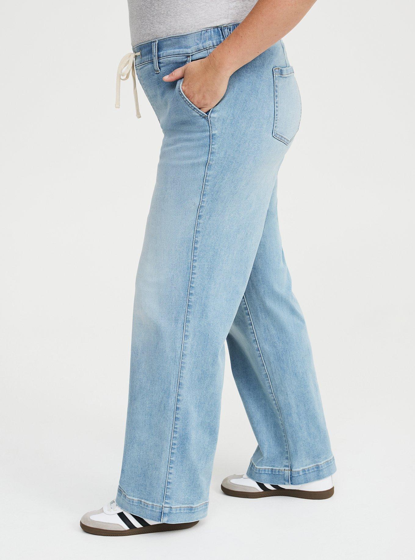 Weekend Wide Leg Mid-Rise Jean, CHAKRA, alternate