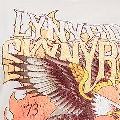 Lynyrd Skynyrd Oversized Fit Tee, BLANC DE BLANC, swatch