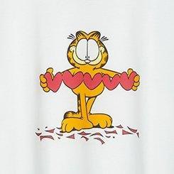 Plus Size Garfield Classic Fit Tee , BLANC DE BLANC, swatch