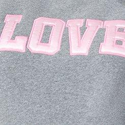 Love Relaxed Fit Hoodie, MEDIUM HEATHER GREY, swatch