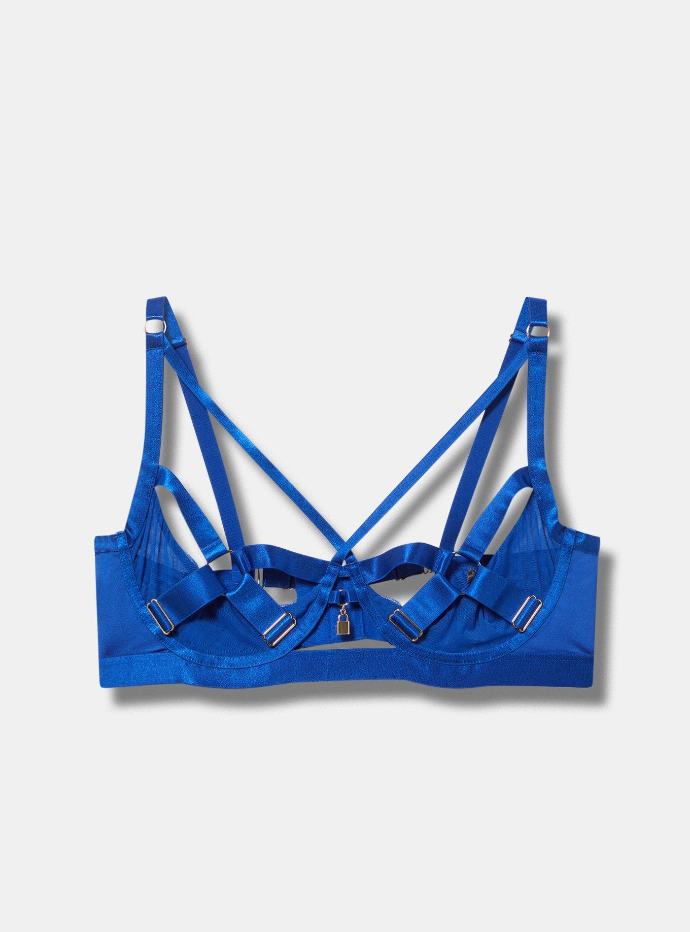 Open Cup O-Ring Underwire Bra