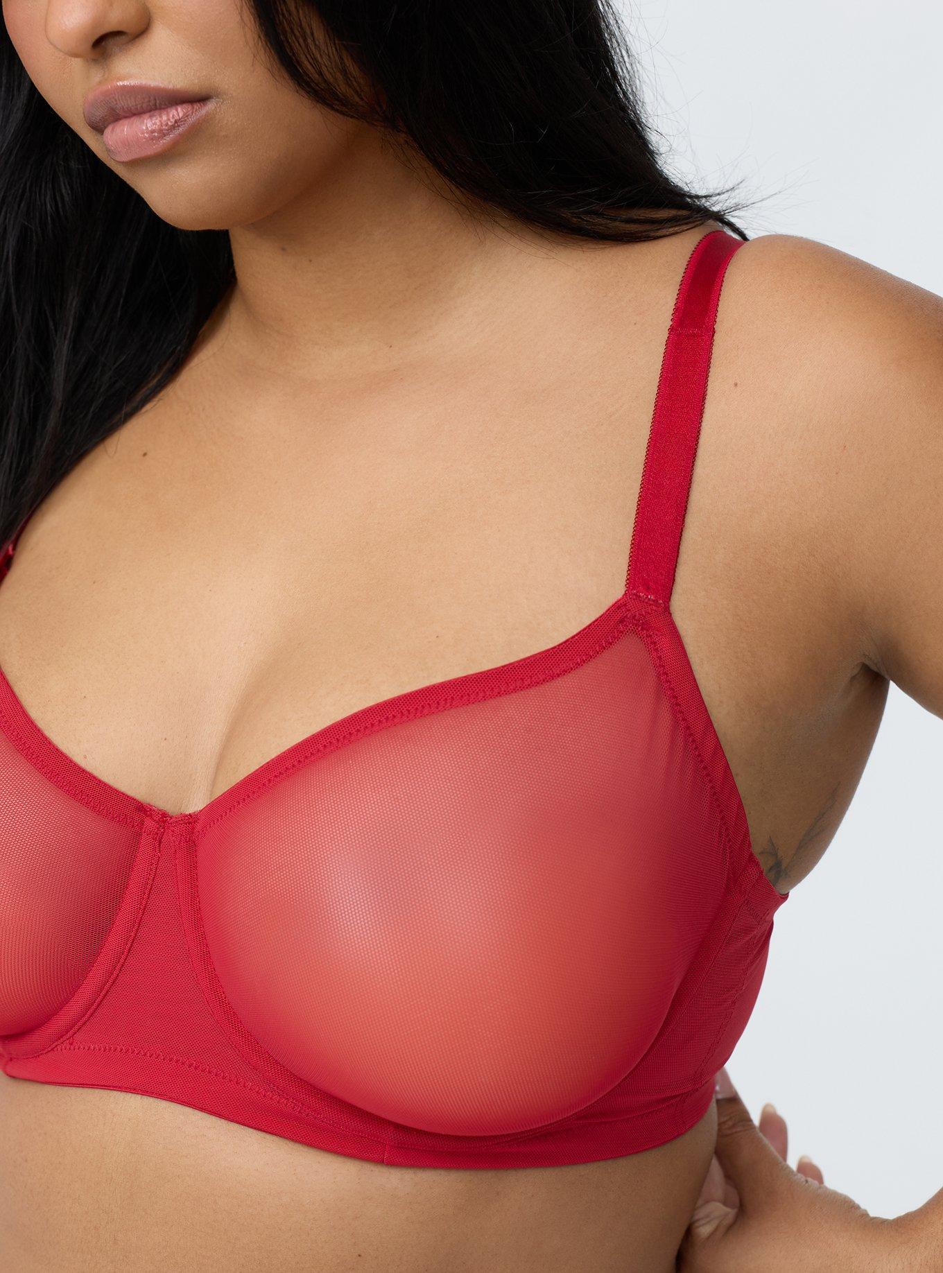 Unlined Balconette Bra