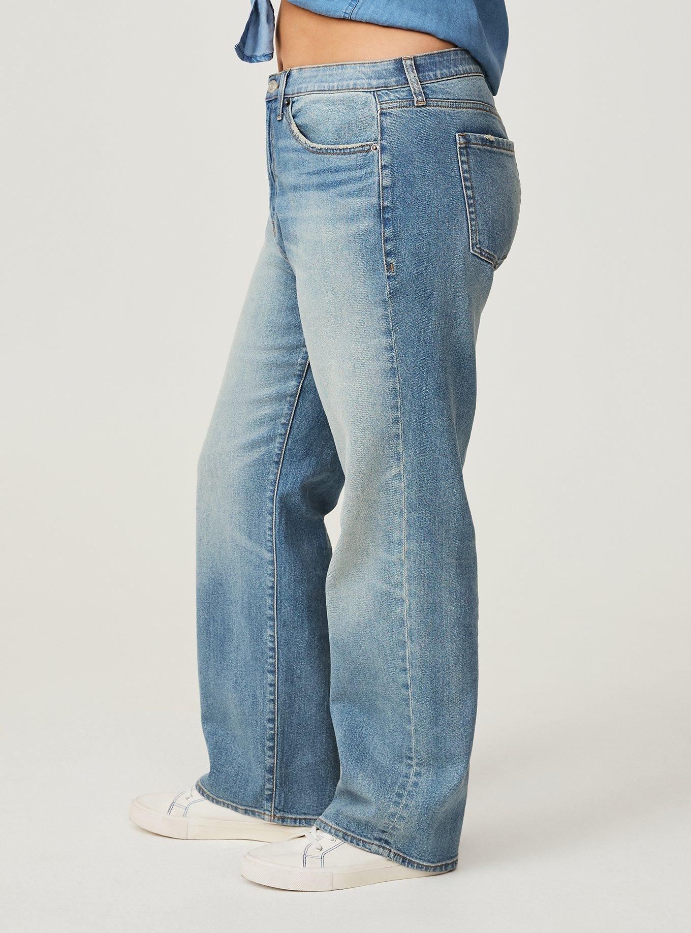 Baggy High-Rise Straight Jean