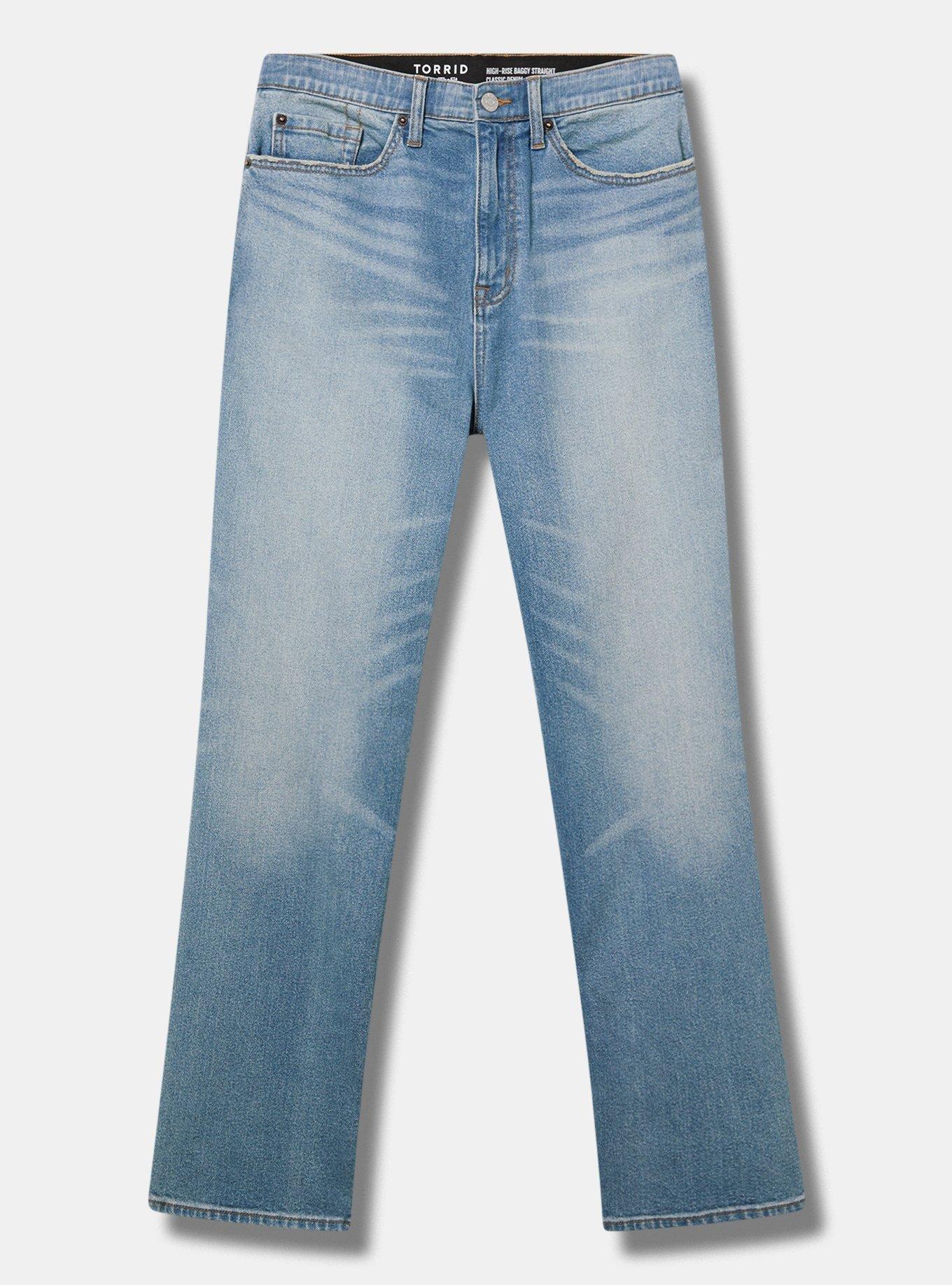 Baggy High-Rise Straight Jean
